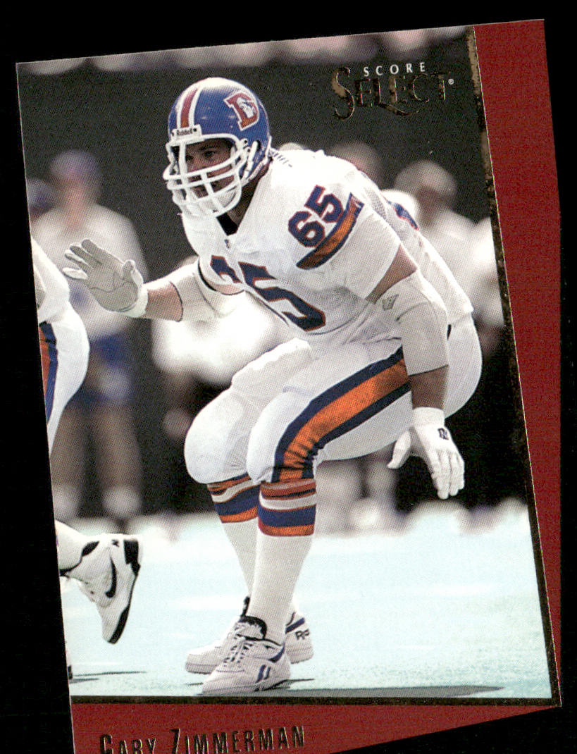 Gary Zimmerman 1993 Select #151 Denver Broncos