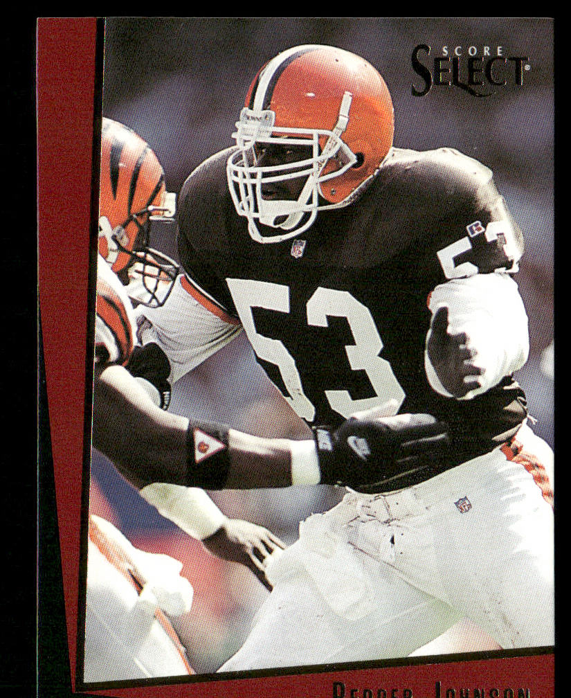 Pepper Johnson 1993 Select #161 Cleveland Browns