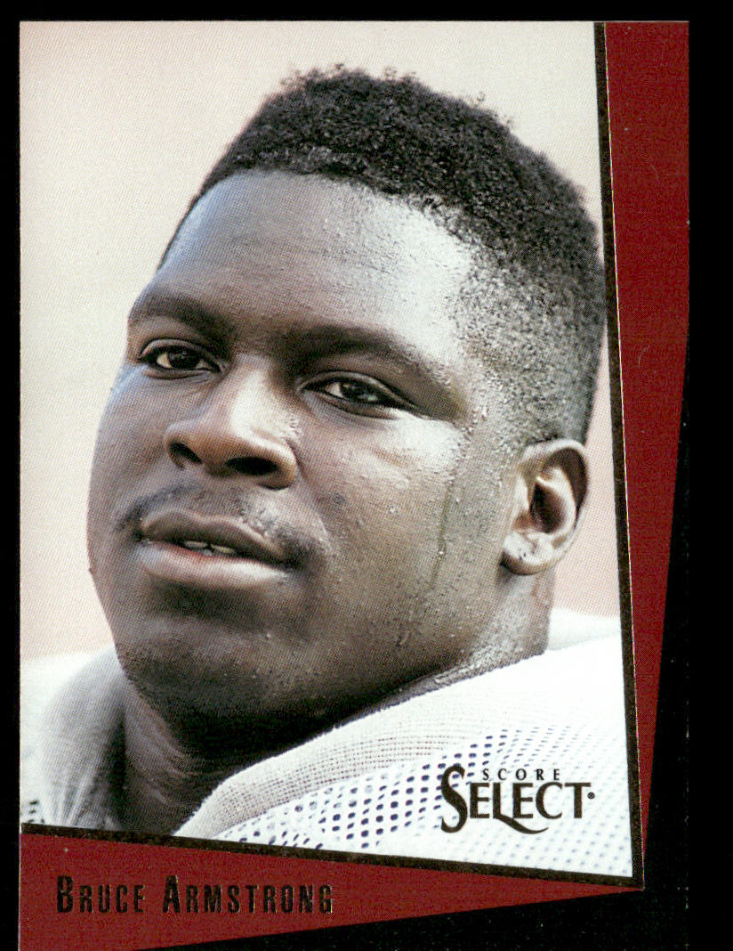 Bruce Armstrong 1993 Select #164 New England Patriots