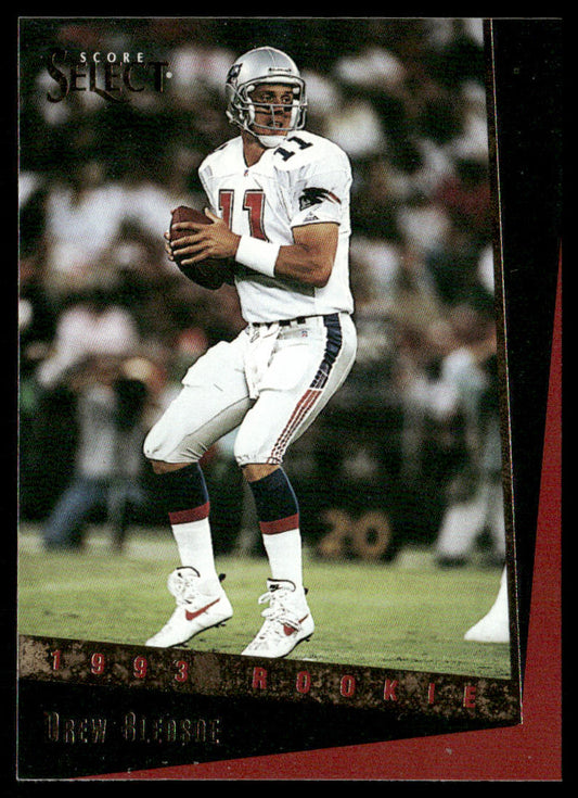 Drew Bledsoe 1993 Select #166 RC New England Patriots