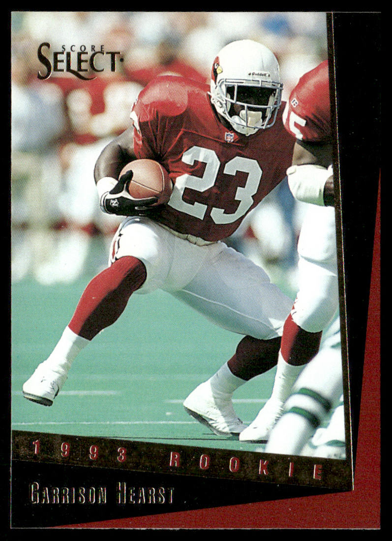 Garrison Hearst 1993 Select #171 RC Phoenix Cardinals