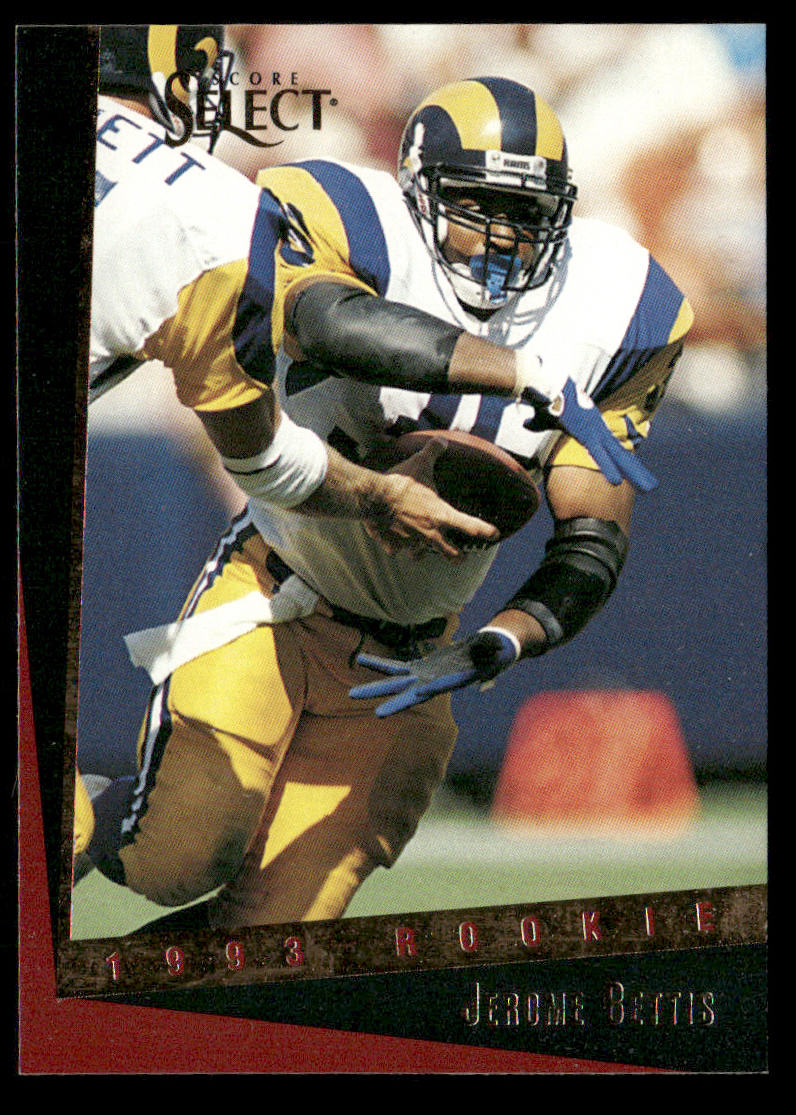 Jerome Bettis 1993 Select #172 RC Los Angeles Rams