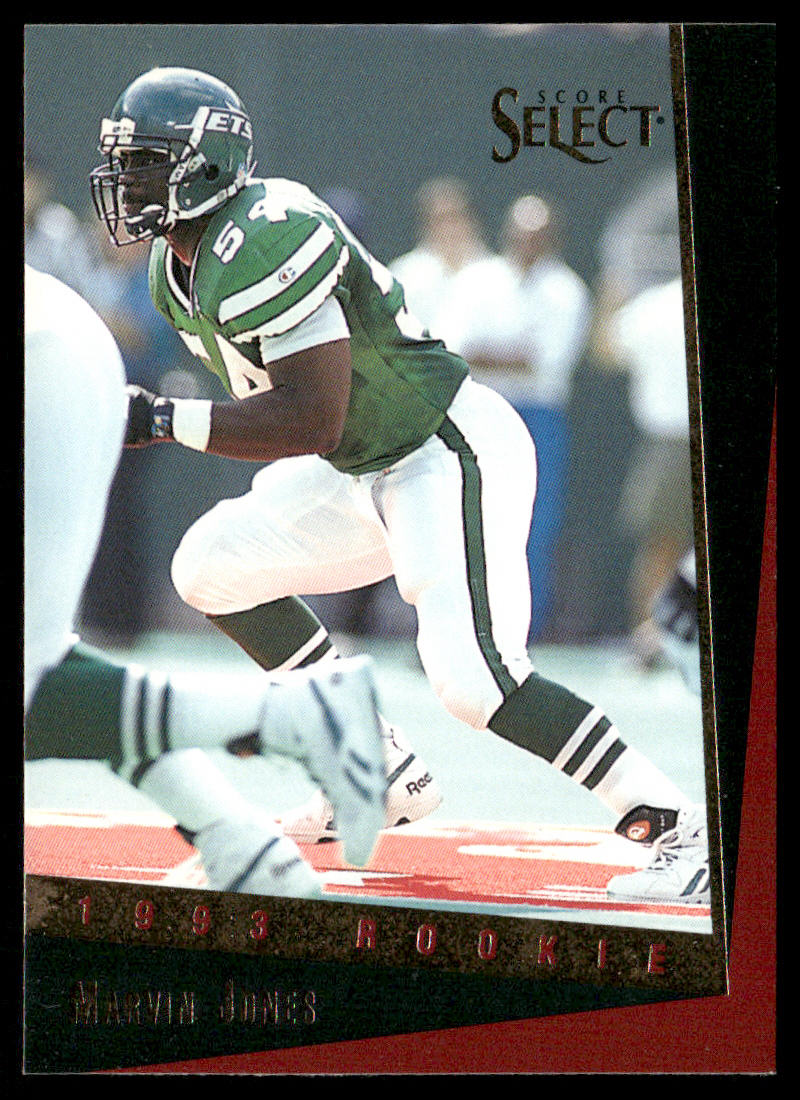 Marvin Jones 1993 Select #176 RC New York Jets