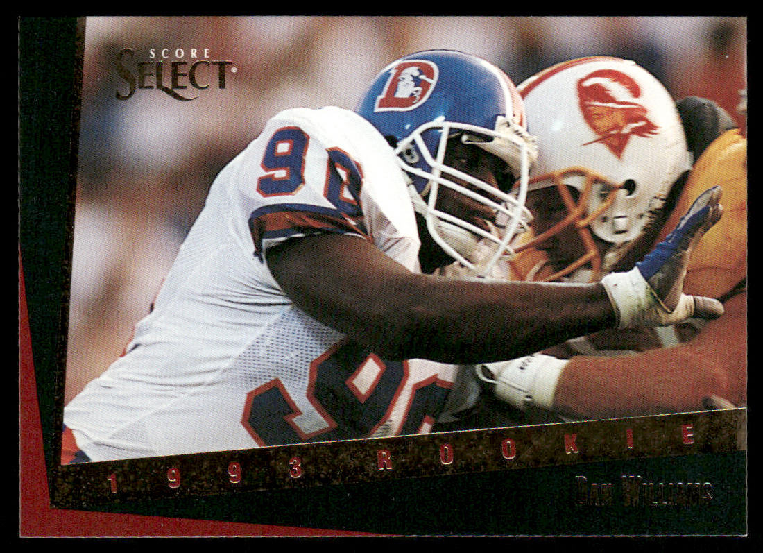 Dan Williams 1993 Select #178 RC Denver Broncos