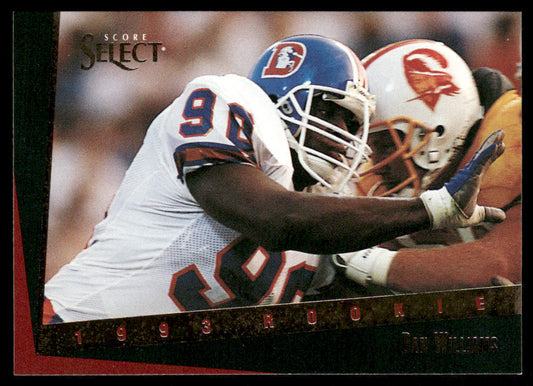 Dan Williams 1993 Select #178 RC Denver Broncos