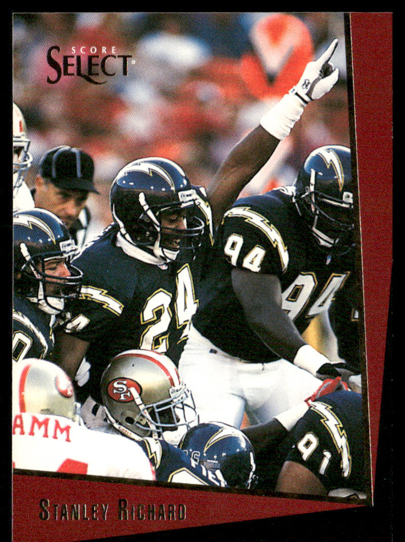 Stanley Richard 1993 Select #194 San Diego Chargers