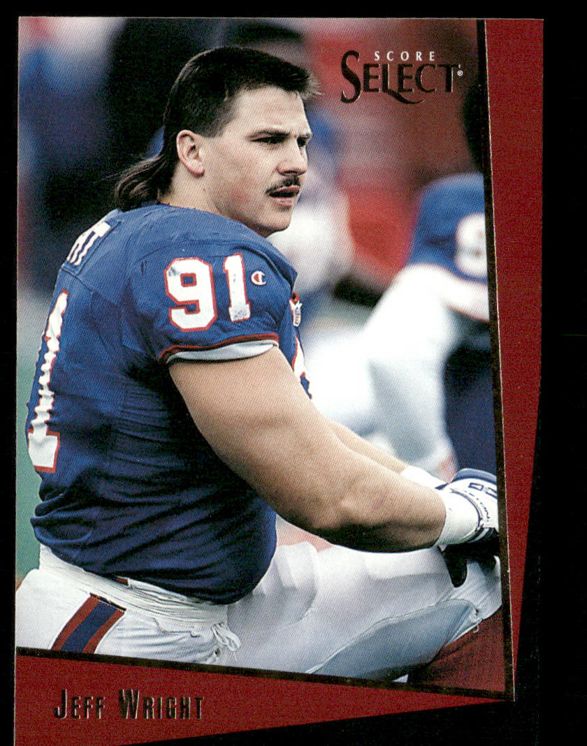 Jeff Wright 1993 Select #195 Buffalo Bills