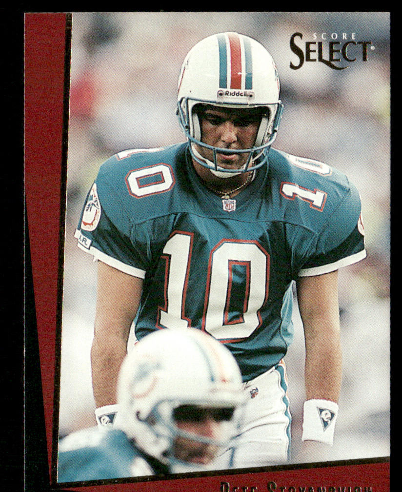 Pete Stoyanovich 1993 Select #200 Miami Dolphins