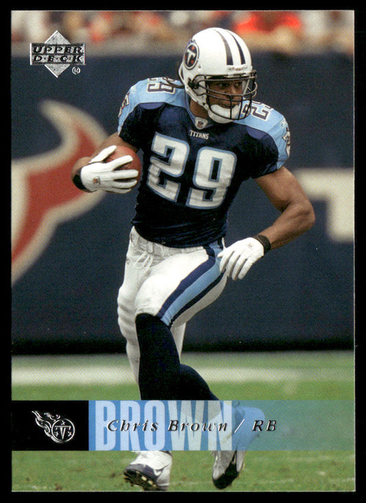 Chris Brown 2006 Upper Deck #190 Tennessee Titans