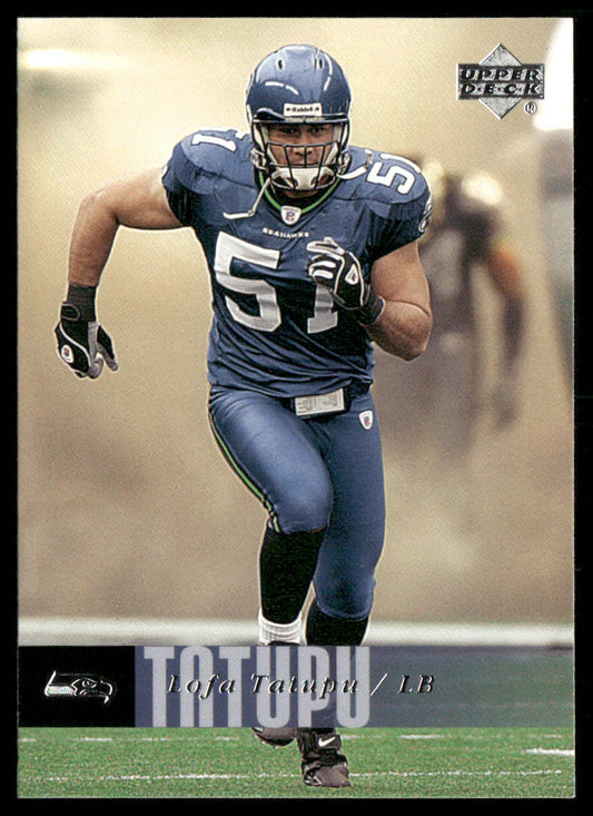 Lofa Tatupu 2006 Upper Deck #176 Seattle Seahawks