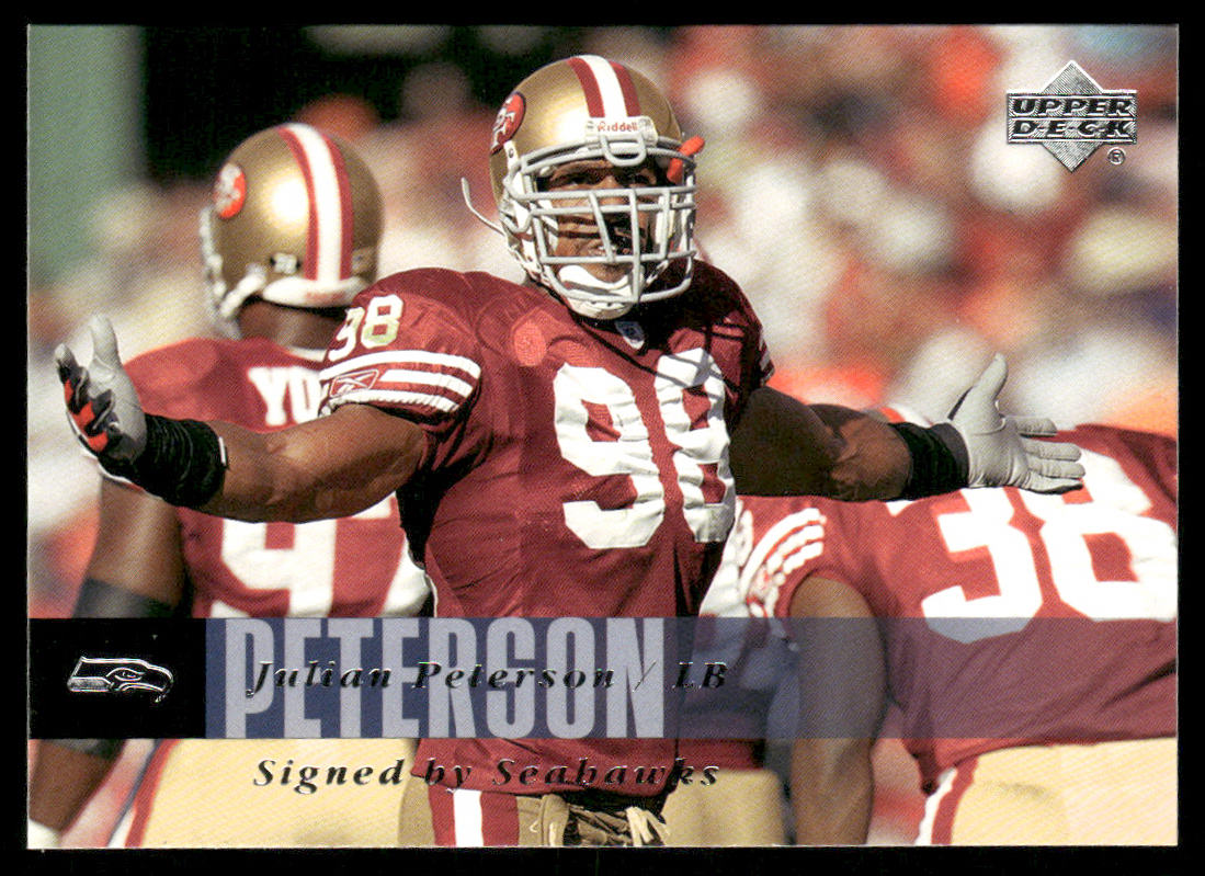 Julian Peterson 2006 Upper Deck #175 Seattle Seahawks