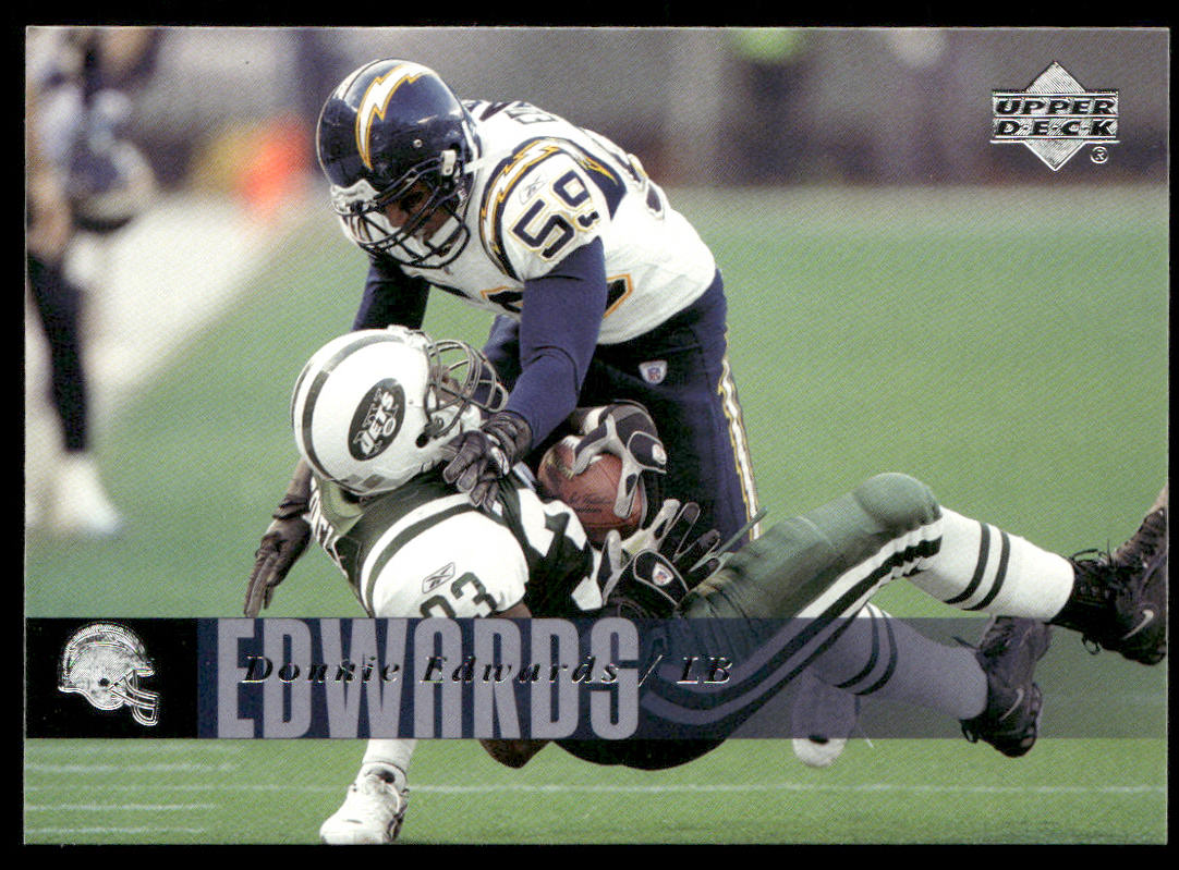 Donnie Edwards 2006 Upper Deck #164 San Diego Chargers