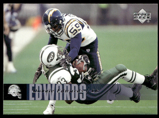 Donnie Edwards 2006 Upper Deck #164 San Diego Chargers