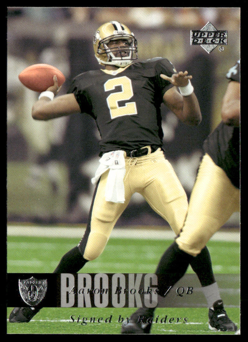 Aaron Brooks 2006 Upper Deck #139 Oakland Raiders