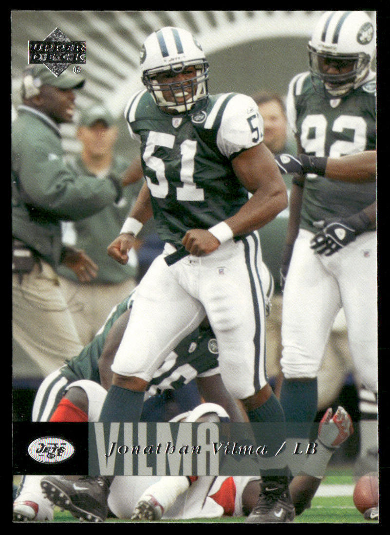 Jonathan Vilma 2006 Upper Deck #137 New York Jets