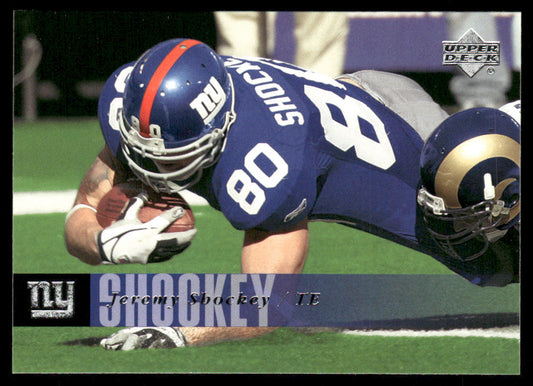 Jeremy Shockey 2006 Upper Deck #130 New York Giants