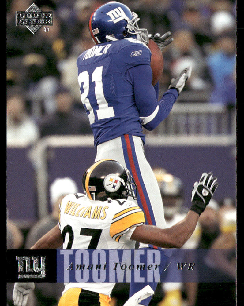 Amani Toomer 2006 Upper Deck #129 New York Giants