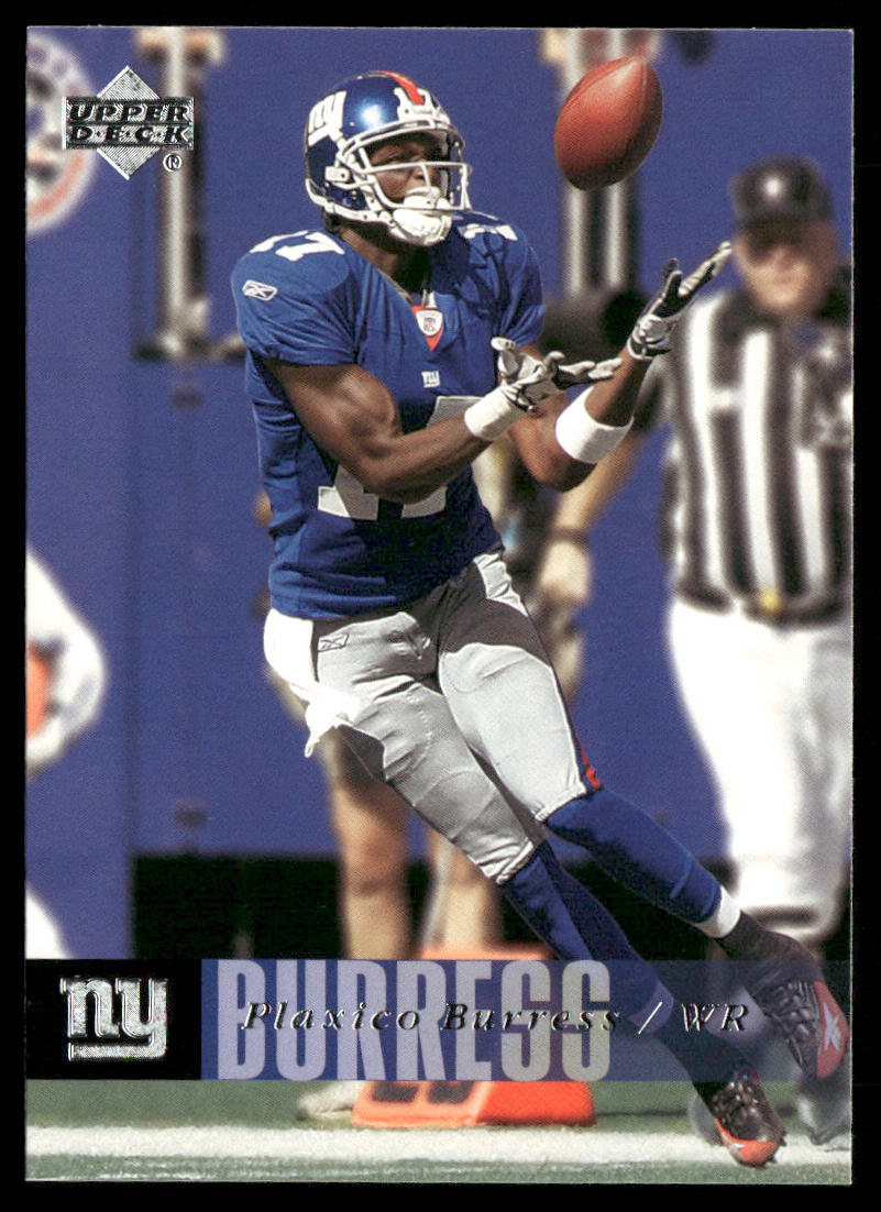 Plaxico Burress 2006 Upper Deck #128 New York Giants