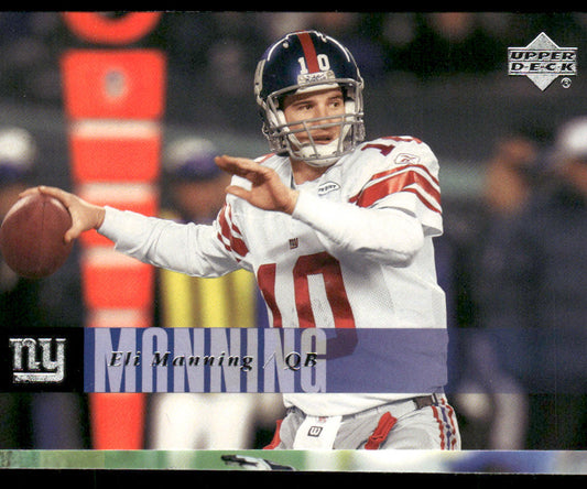 Eli Manning 2006 Upper Deck #126 New York Giants