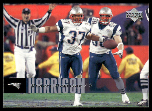 Rodney Harrison 2006 Upper Deck #119 New England Patriots