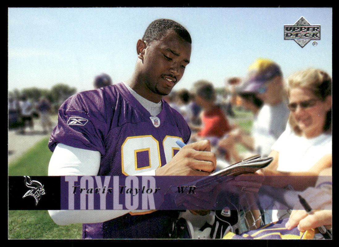 Travis Taylor 2006 Upper Deck #111 Minnesota Vikings