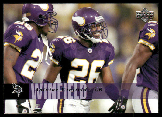 Antoine Winfield 2006 Upper Deck #109 Minnesota Vikings