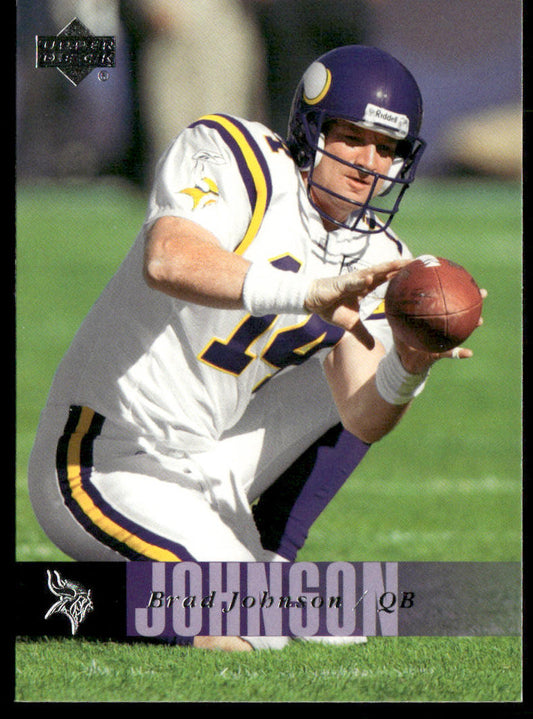 Brad Johnson 2006 Upper Deck #107 Minnesota Vikings
