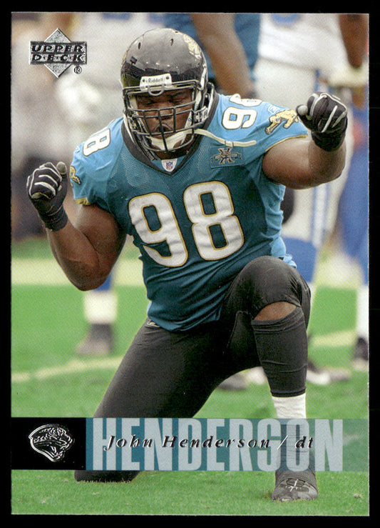John Henderson 2006 Upper Deck #93 Jacksonville Jaguars