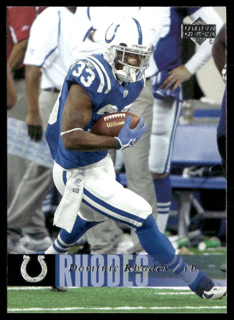 Dominic Rhodes 2006 Upper Deck #83 Indianapolis Colts
