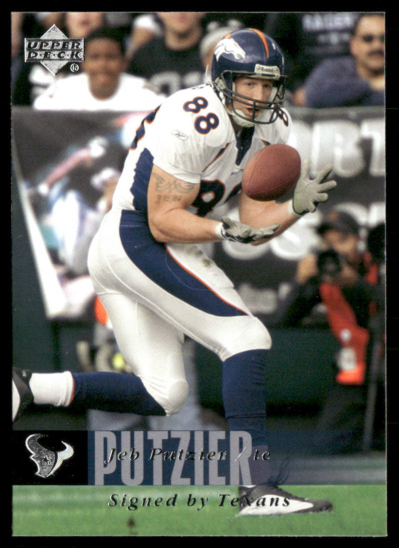 Jeb Putzier 2006 Upper Deck #80 Houston Texans