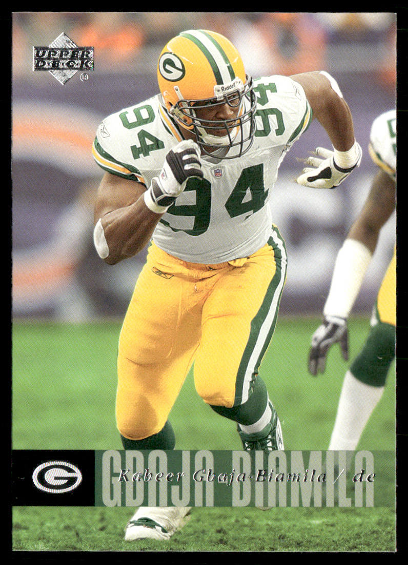 Kabeer Gbaja-Biamila 2006 Upper Deck #75 Green Bay Packers