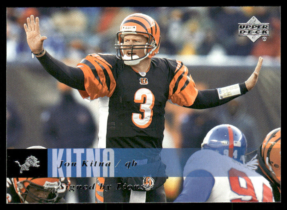 Jon Kitna 2006 Upper Deck #64 Detroit Lions