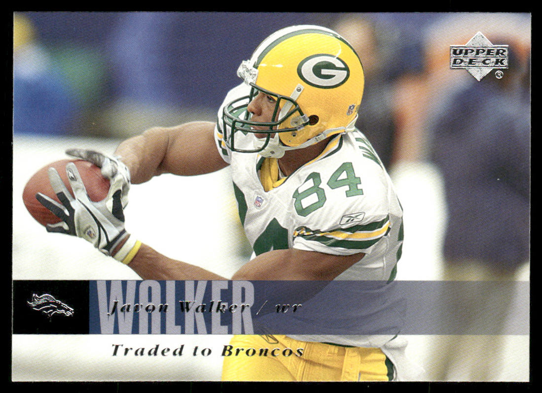 Javon Walker 2006 Upper Deck #63 Denver Broncos