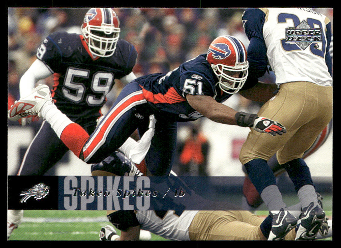 Takeo Spikes 2006 Upper Deck #23 Buffalo Bills