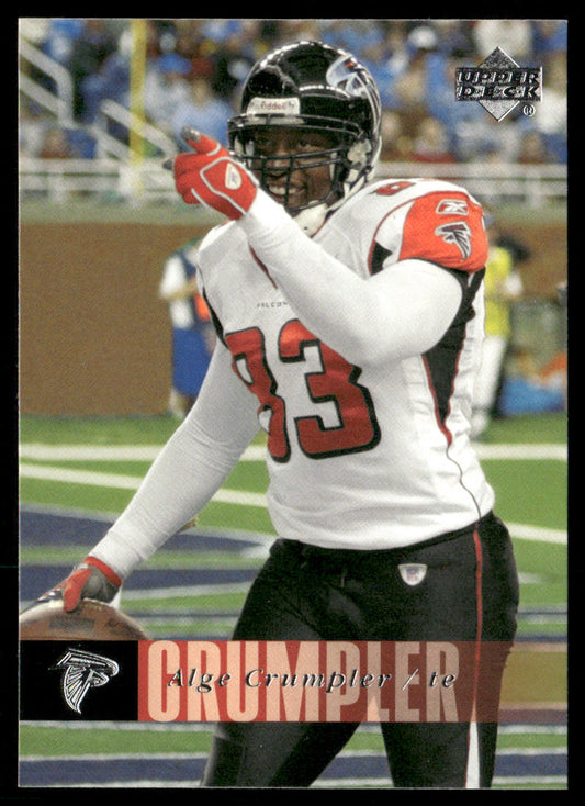 Alge Crumpler 2006 Upper Deck #8 Atlanta Falcons