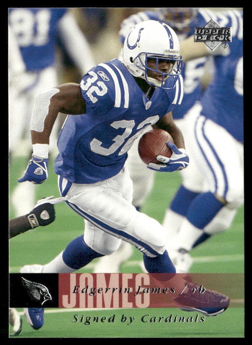 Edgerrin James 2006 Upper Deck #6 Arizona Cardinals