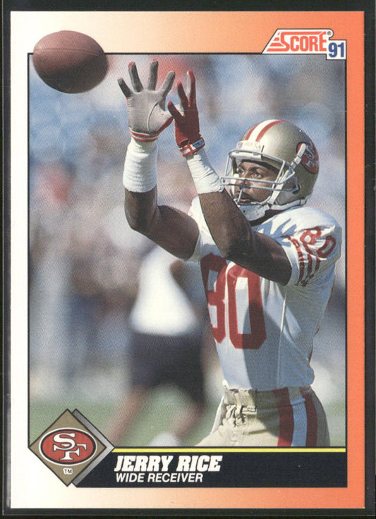 Jerry Rice 1991 Score #380 San Francisco 49ers