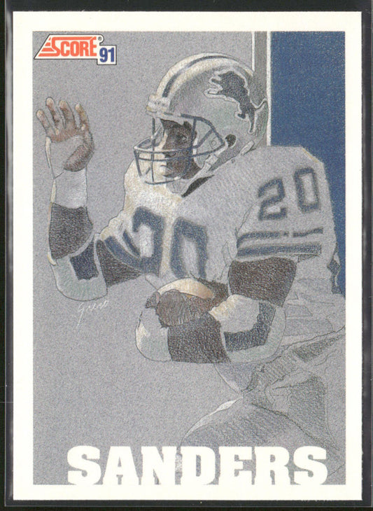 Barry Sanders 1991 Score #637 Detroit Lions