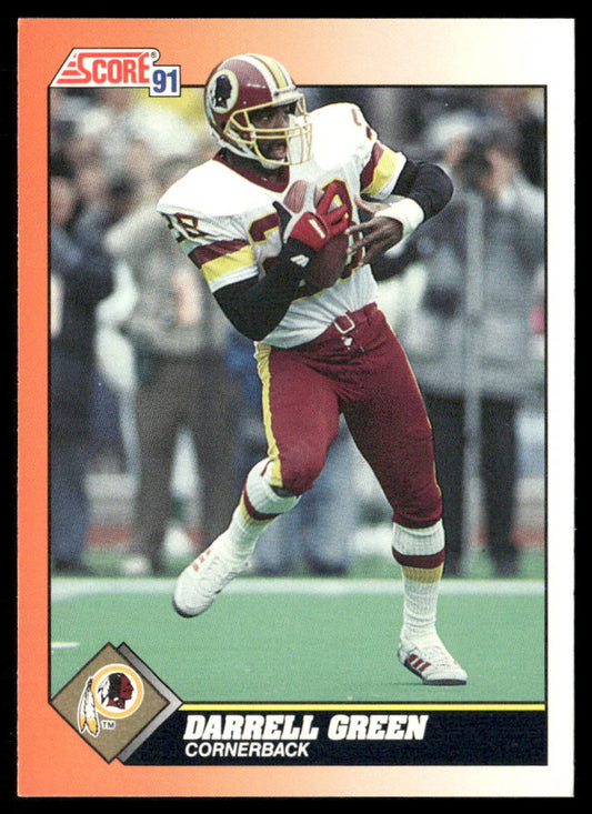 Darrell Green 1991 Score #346 Washington Redskins