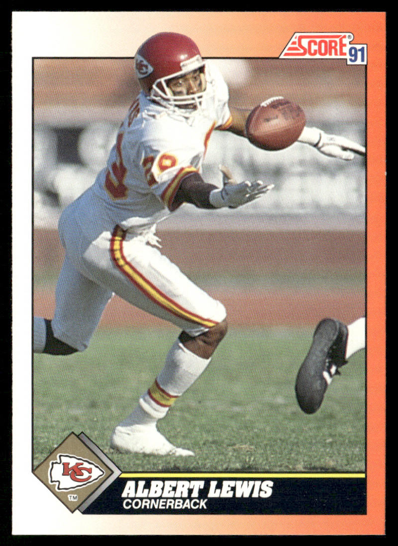 Albert Lewis 1991 Score #352 Kansas City Chiefs