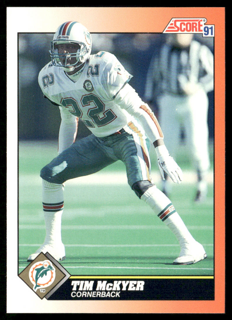 Tim McKyer 1991 Score #400 Miami Dolphins