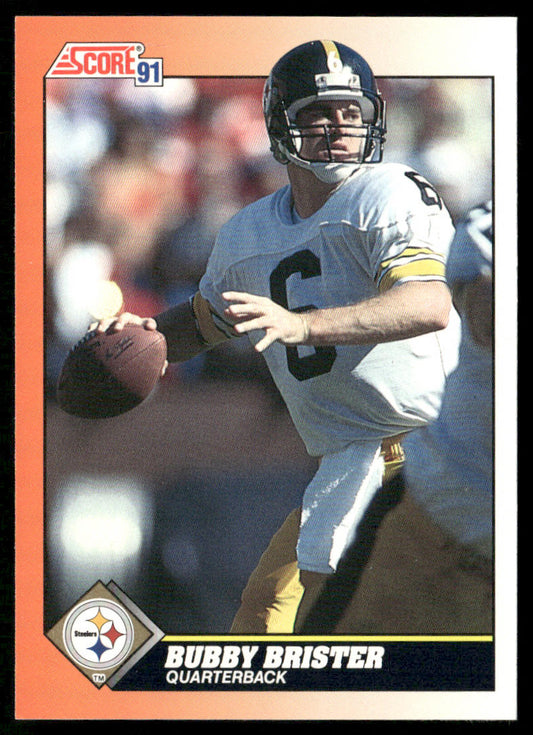 Bubby Brister 1991 Score #404 Pittsburgh Steelers