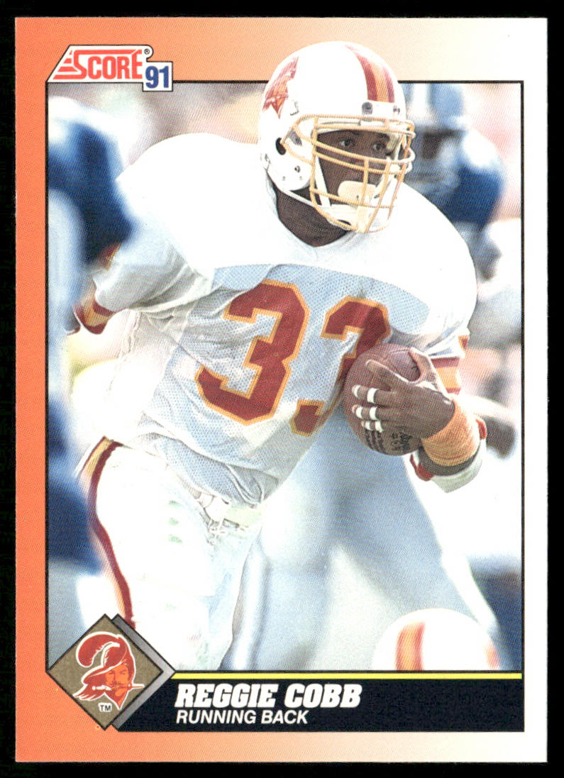 Reggie Cobb 1991 Score #406 Tampa Bay Buccaneers