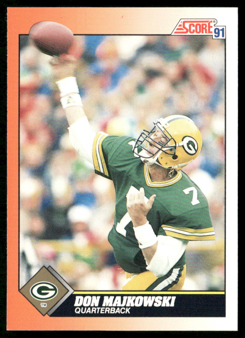 Don Majkowski 1991 Score #419 Green Bay Packers