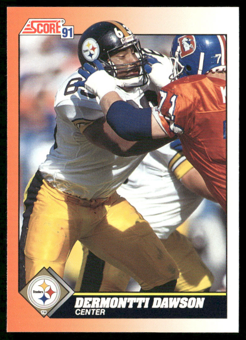 Dermontti Dawson 1991 Score #423 Pittsburgh Steelers