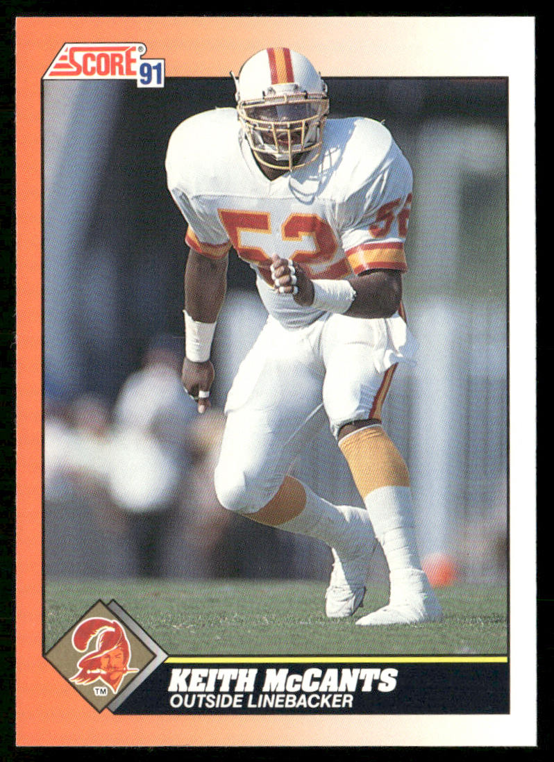 Keith McCants 1991 Score #427 Tampa Bay Buccaneers