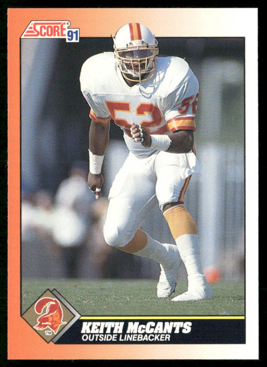 Keith McCants 1991 Score #427 Tampa Bay Buccaneers