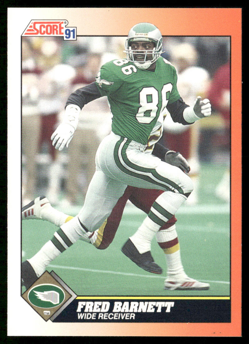 Fred Barnett 1991 Score #429 Philadelphia Eagles