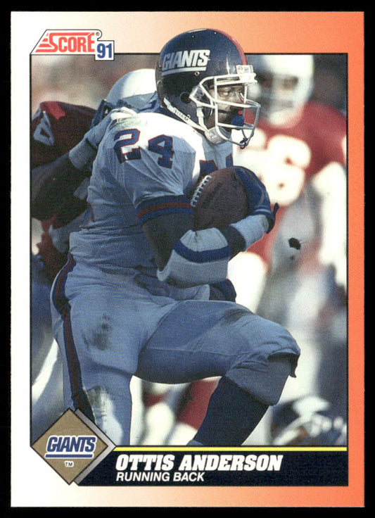 Ottis Anderson 1991 Score #433 New York Giants