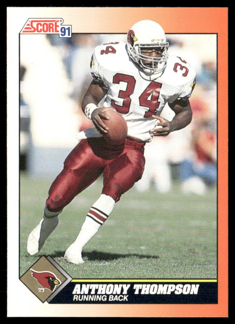 Anthony Thompson 1991 Score #437 Phoenix Cardinals